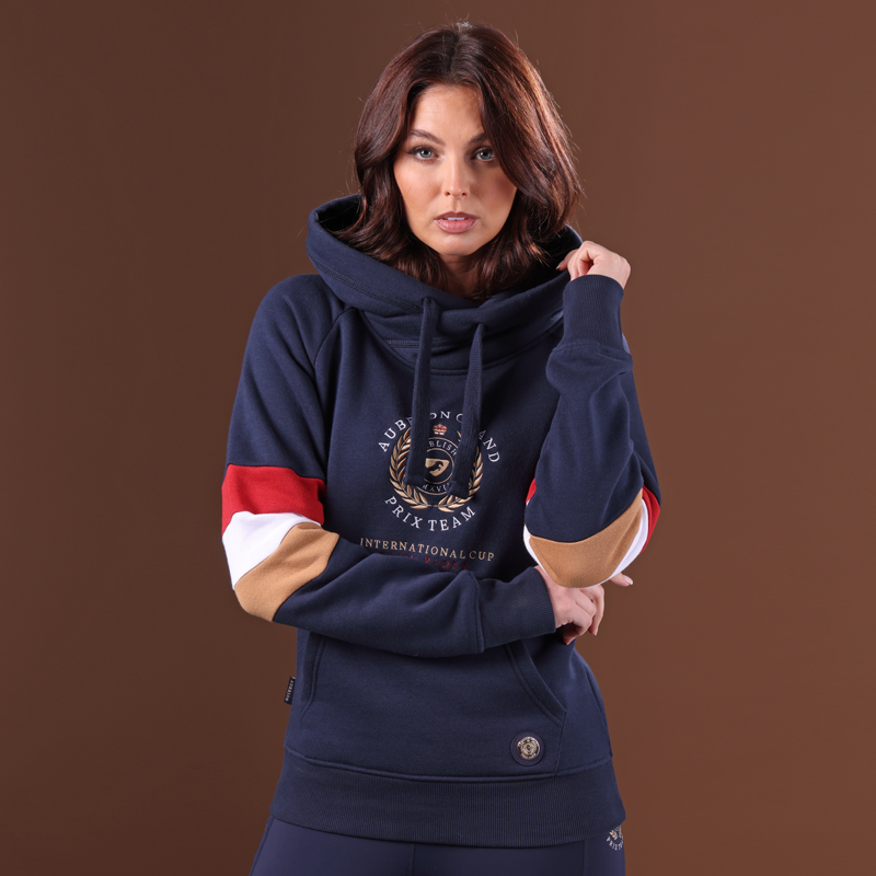 Aubrion Team Hoodie - Navy-4